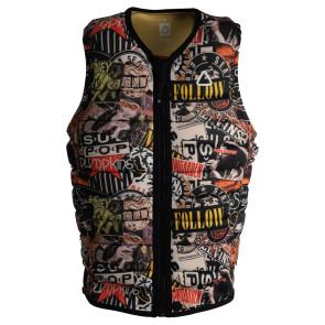 Follow Primary Heights #2023 Wake Impact Vest - Grunge